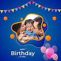 Happy Birthday Photo Frame