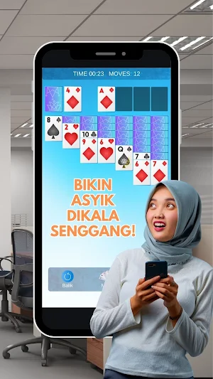 Kartu Solitaire Susun Soliter Screenshot 1