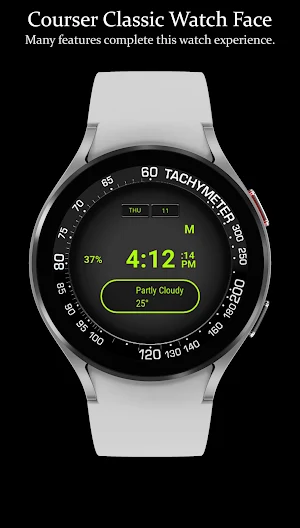 WFAM Courser Analog Watch Face Screenshot 1