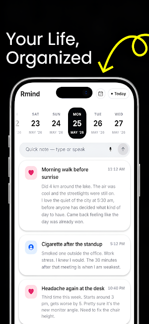 Rmind: AI Note Taker Screenshot 0