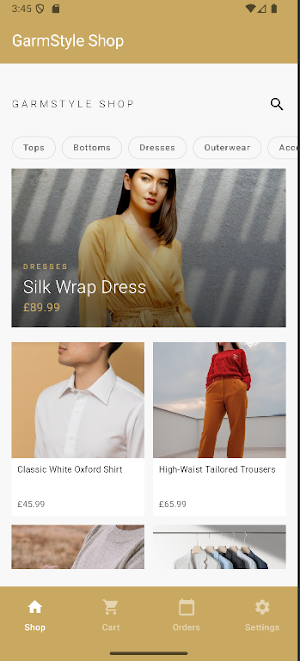 GarmStyle Shop Screenshot 0
