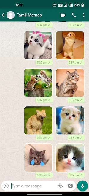 Cat Stickers | WAStickerApps Screenshot 0
