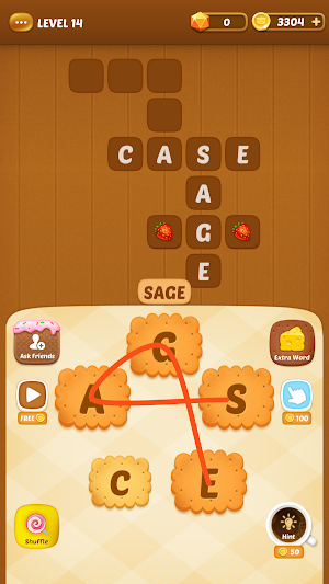 Word Connect Cookies 2 Screenshot 1