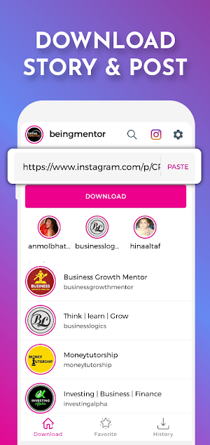 Downloader for Instagram - Video, Story & IG Saver Screenshot 1