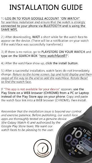 rens watchface81 Screenshot 3