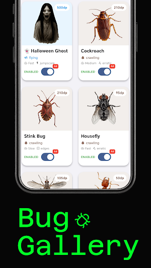 Screen Bugs: Insects Prank Screenshot 1