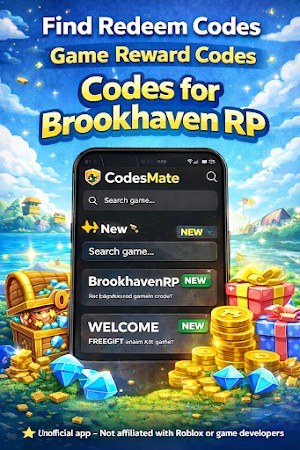 CodesMate: Codes for Roblox Screenshot 1