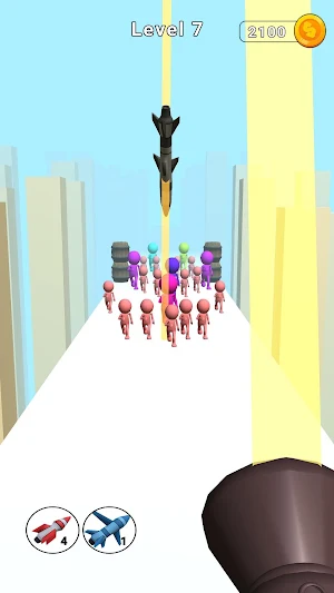 Merge Missiles : Blow'em All Screenshot 0