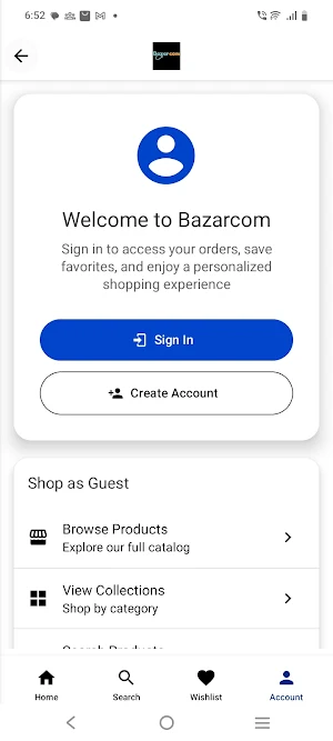 Bazarcom Screenshot 3