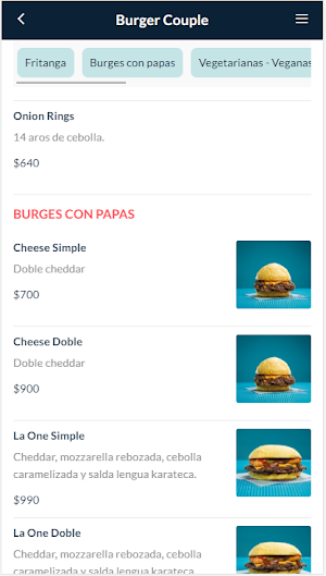 Burger Couple Screenshot 1