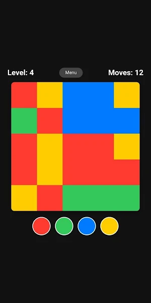 Color Flood - Flood the board! Screenshot 2