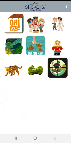 Disney Stickers: Jungle Cruise Screenshot 2