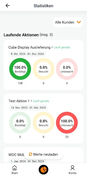Gate Reporting Screenshot 1