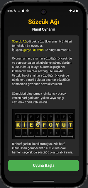 Sözcük Ağı Screenshot 3