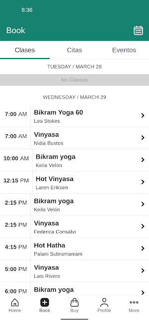 Barquillo Hot Yoga Screenshot 1