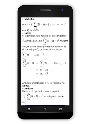 Maths TS : Suites Screenshot 2