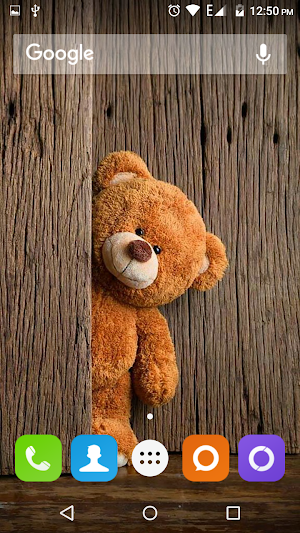 Cute Teddy Bear Wallpaper Screenshot 1