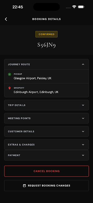 GLA Transfers Screenshot 2