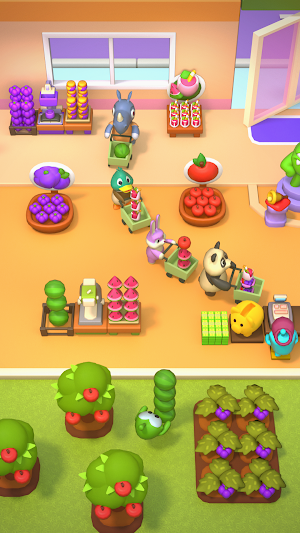 Om Nom Mini Garden Screenshot 0