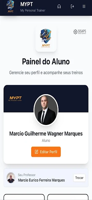 MYPT – My Personal Trainer Screenshot 0