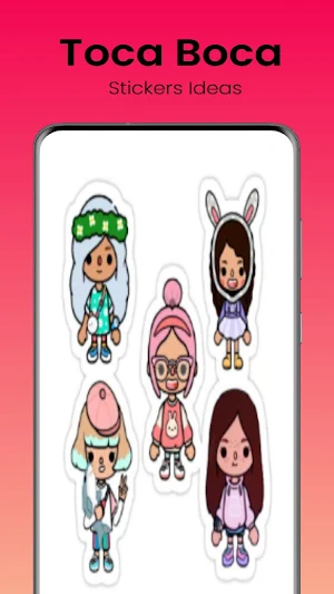 Toca Boca Stickers Ideas Screenshot 1