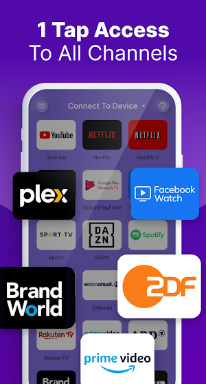 Remote Control for Roku TV! Screenshot 1