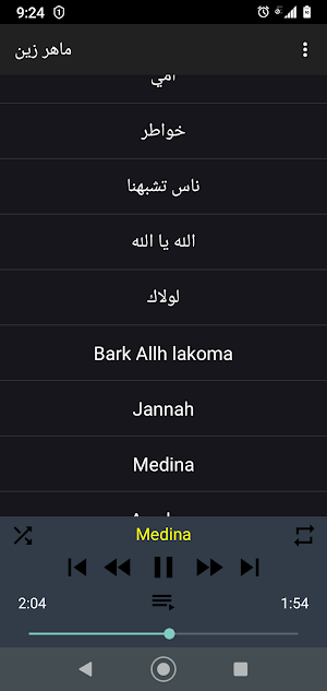 ماهر زين أجمل أناشيد بدون نت Screenshot 3