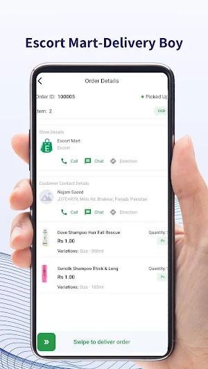 Escort Mart-Delivery Boy Screenshot 2