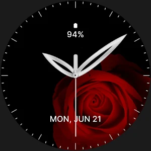 Rose Analogue Watch Face Screenshot 3
