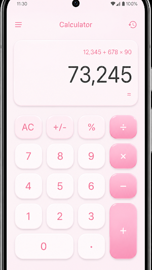 SimpleCalc Screenshot 2