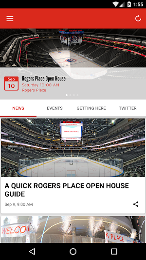 Rogers Place Screenshot 1