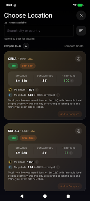 Eclipse Companion Screenshot 1