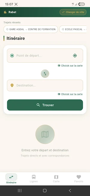 Transport Urbain Maroc Screenshot 1