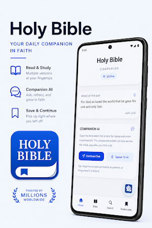 Holy Bible: NIV & KJV Screenshot 1