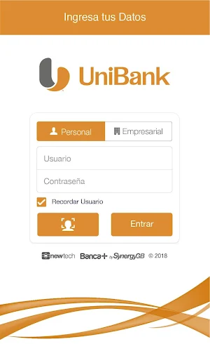 UniBank Screenshot 0