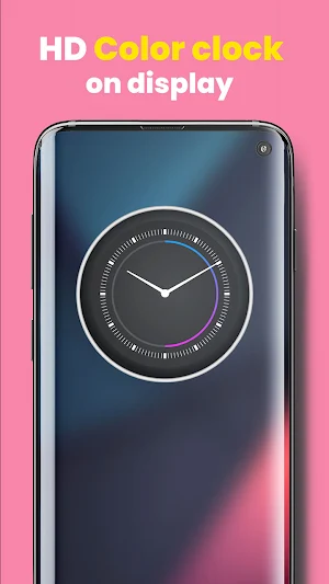 Colorful Clock App and Widget Screenshot 2
