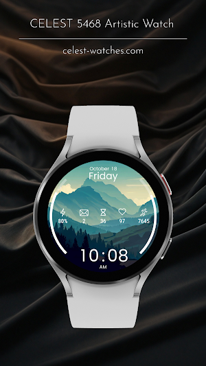 CELEST5468 Artistic Watch Screenshot 1