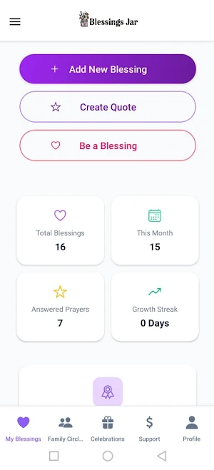 Blessings Jar Screenshot 2