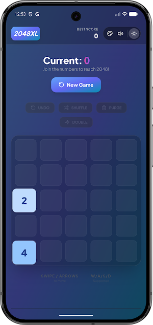 2048 XL Powerup Edition 2026 Screenshot 0