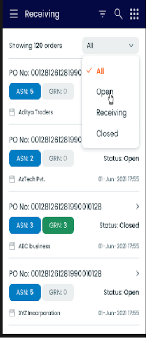TradeEdge Goods Receive(Stage) Screenshot 0