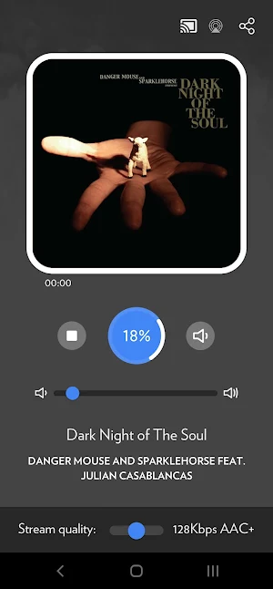 Dark Edge Radio Screenshot 1