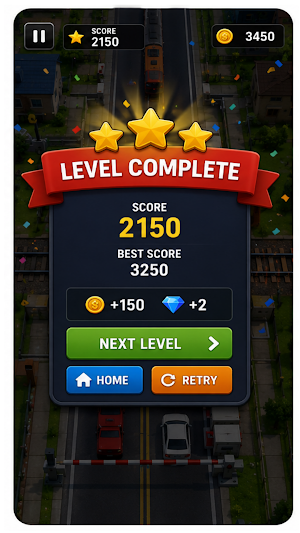 Railway Train Crossing Master Screenshot 3