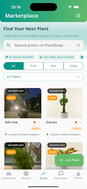 PlantSwap Screenshot 3