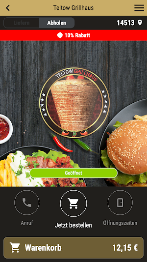 Teltow Grillhaus Screenshot 0
