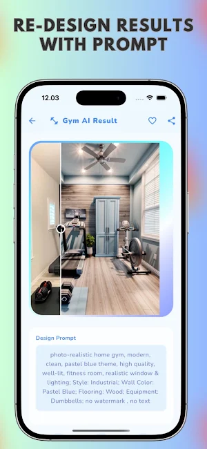 AI Gym Renovated & Makeover Screenshot 1