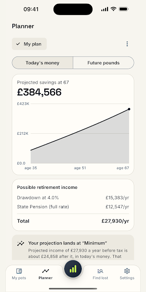 Pensionly Screenshot 1