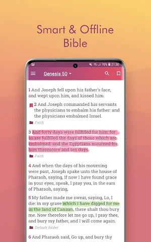 Daily Devotional Bible - Morning & Evening Offline Screenshot 0