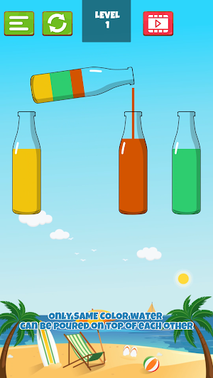 Hyper Water Sort - Puzzle Game Screenshot 1