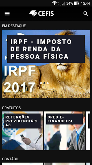 CEFIS Cursos Screenshot 2