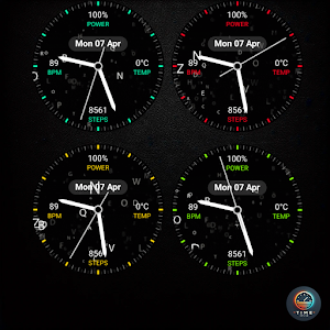Dimension 3D - watch face Screenshot 2